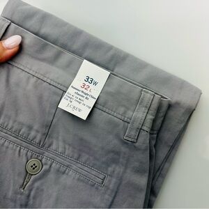 J.Crew Summer Weight Chinos / Gray / 33x32